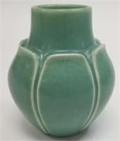Vintage Green Rookwood Tulip Vase