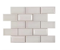 Boutique 11"x13" Ceramic Brick Subway Wall Tile