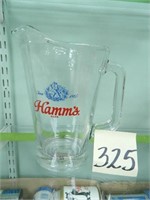 Hamm's Beer Pitcher (9")