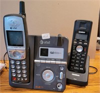 Cordless Phone & Answering Machine And Handset