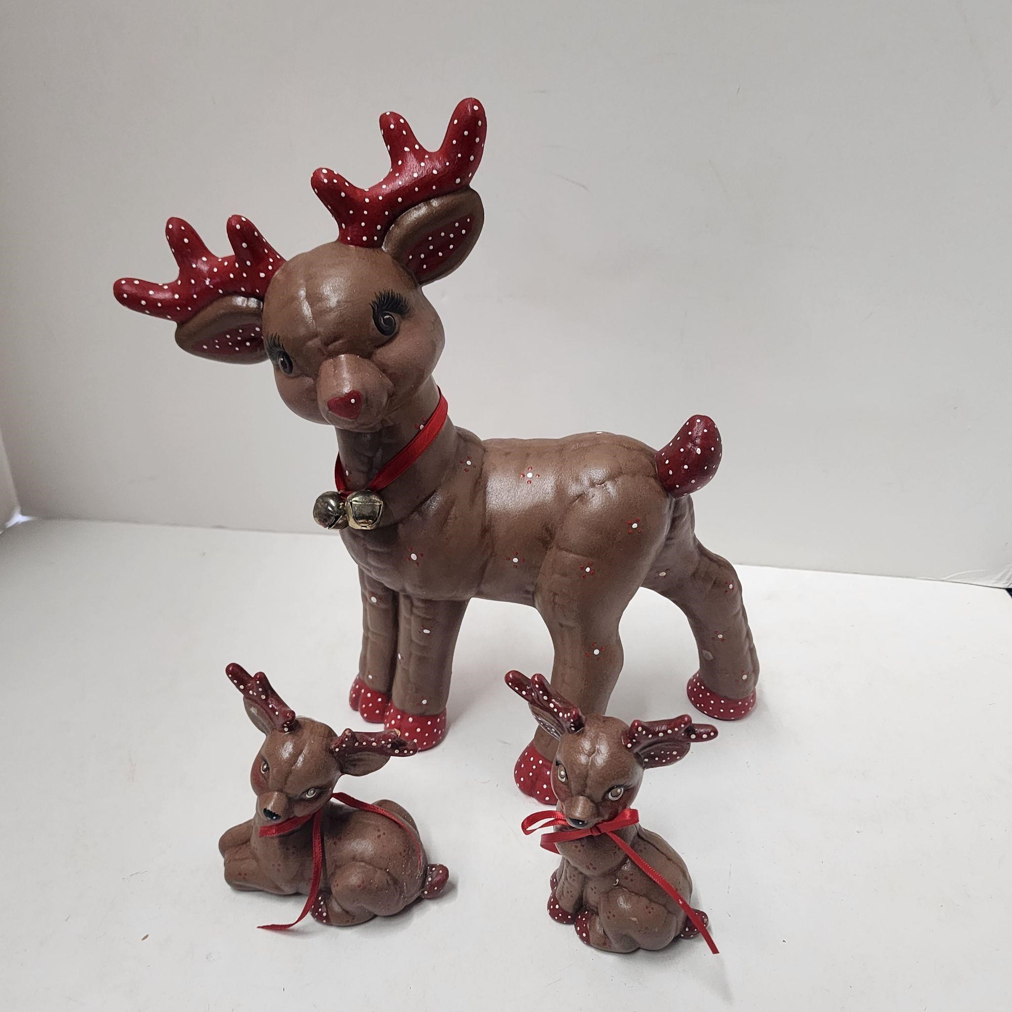 Vintage Ceramic Reindeer