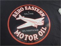" Aero Eastern Motor Oil " Aviation Metal