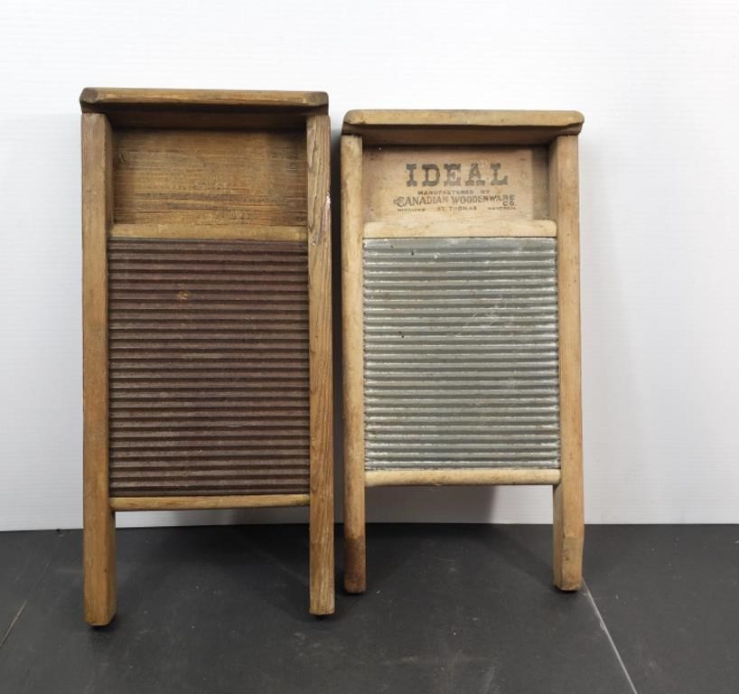 ANTIQUE WASHBOARDS