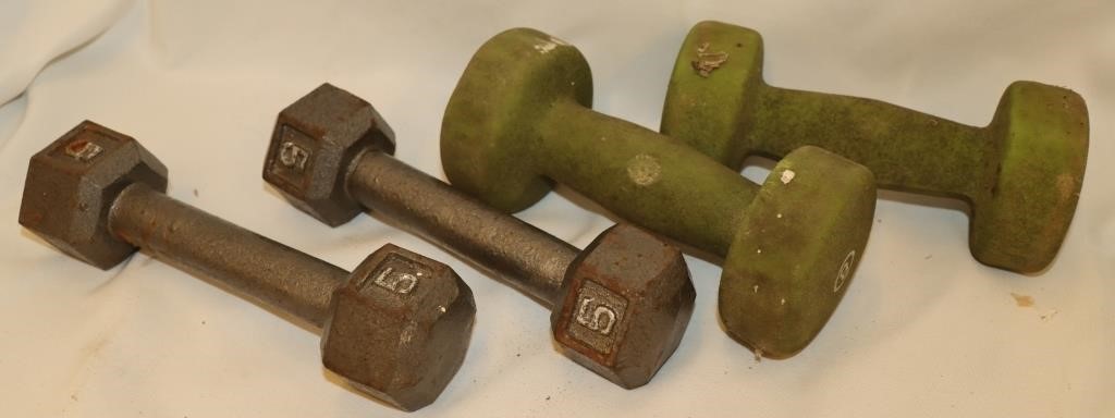5 Lb. and 8LB Hand Dumbbell Set