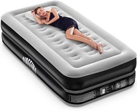 *16" Thick Air Mattress with Built in Pump, Twin*