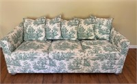 Sofa with hideaway frame