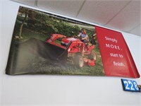 MASSEY FERGUSON DEALER COMPACT TRACTOR SIGN