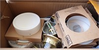 (5) BOXES OF ELECTRICAL ITEMS - WIRE, SWITCHES,