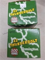 REMINGTON .22LR 40 Grain Thunderbolt
1 box of
