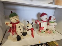 2 hallmark animated Christmas decorations