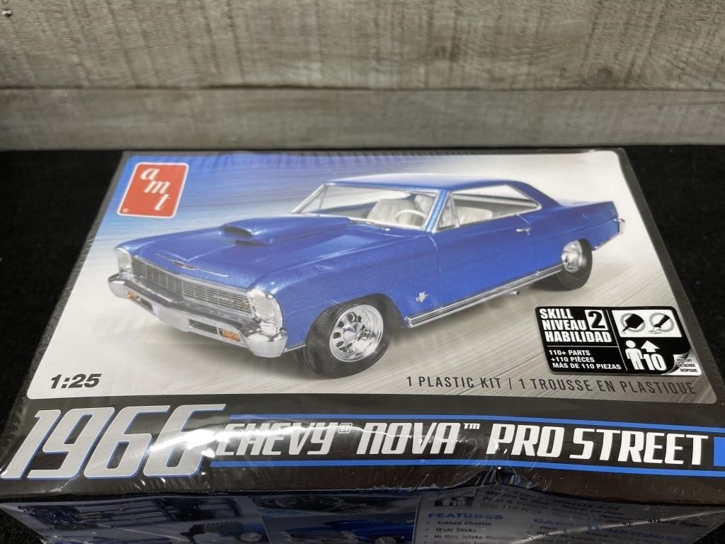 New Sealed 1966 Chevy Nova Model Kit