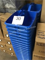 (40) BLUE PLASTIC CADDIES