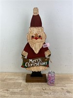 Wood Santa Decor