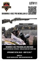 Browning X-Bolt Pro McMillan Long Range