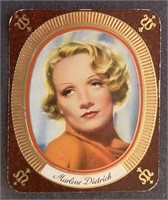MARLENE DIETRICH: Antique Tobacco Card (1934)