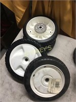 4 Asst 8" Toro Wheels