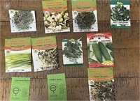 Assorted Packages of Seeds- Veggies, herbs-ZOOM in