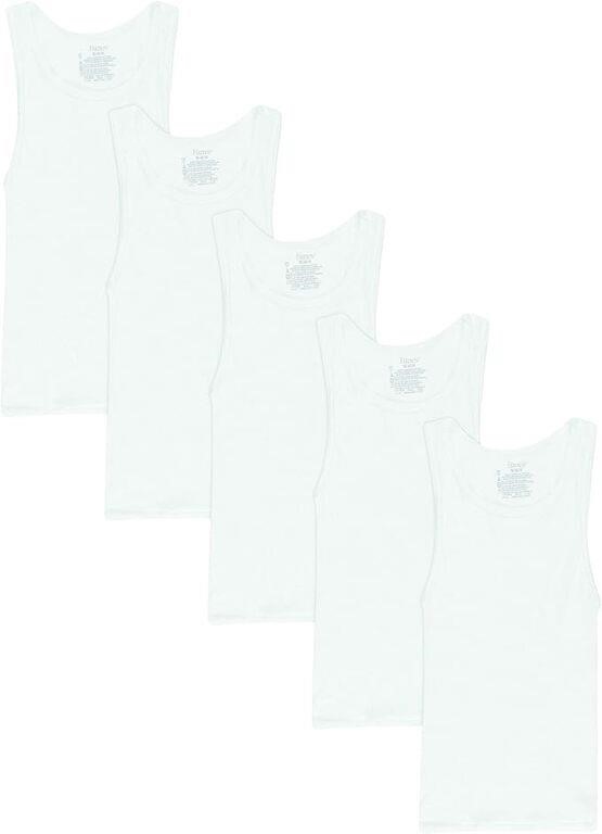 Hanes Boys Tagless Tanks pack of 5 Size 14-16