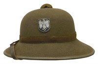WWII German WWII DAK Pith Helmet 1942