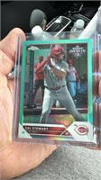 2023 TOPPS PRO DEBUT Sal Stewart CHROME AQUA /75