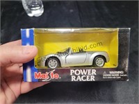 Maisto Diecast Power Racer Silver