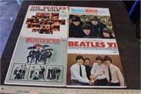 Lot of Beatles Records Albums LP