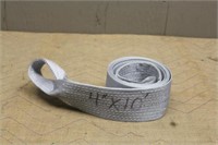 4"x10FT TOW STRAP, 40,000LB TENSILE STRENGTH,