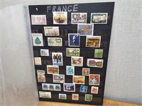 VINTAGE Double Sided STAMP Sheets
