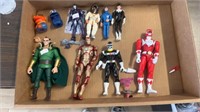 Action Figures marvel dc power rangers