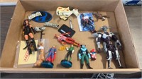 Action figure lot dc marvel terminator dinosaur