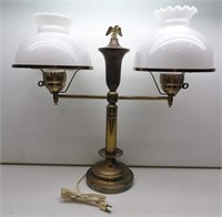 Brass Double Lamp