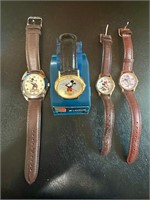 Lot of Disney Mickey & Minnie Watches