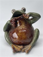 Ceramic Frog Figurine