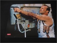Bruce Willis Signed 8x10 Photo W/Coa