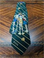 Norman Rockwell Basketball Tie