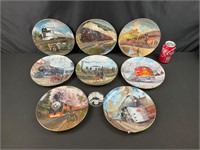 Collectible Train Plates