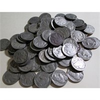 (100) Buffalo Nickels Various Dates and Grades