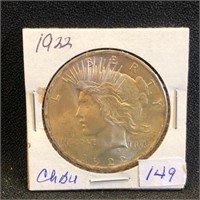 1922 Peace Dollar