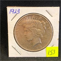 1923 Peace Dollar