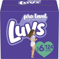 Luvs Diapers Size 6  124 Count