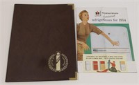 Vintage International Harvester Leather Folder &