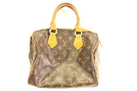 Louis Vuitton Brown Speedy Handbag