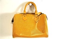 Louis Vuitton Yellow Speedy Handbag