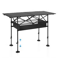 ALPHA CAMP Camping Table Folding Outdoor Table