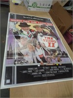 27"X40" MOVIE POSTER - 1982 THE STING II