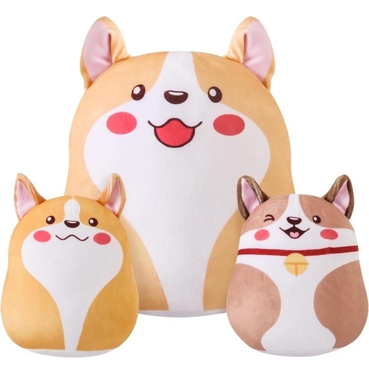 KMUYSL Dog Plush, Soft Stuffed Animals Plushies,