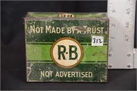 VINTAGE RB TOBACCO TIN