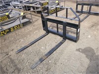 Unused 42" Skid Steer Fork & Frame