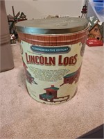 Vintage Lincoln Logs in Can made in 2000