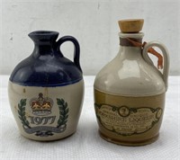 Antique liqueur bottles